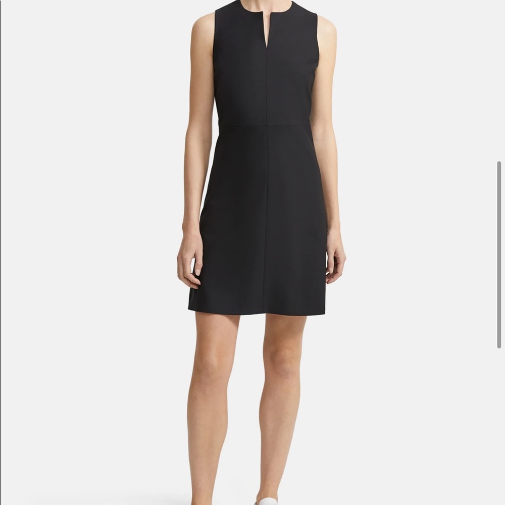 Theory miyani split front dress